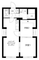 リタ王子神谷の物件間取画像